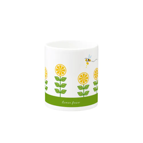 Lemon Flower Mug