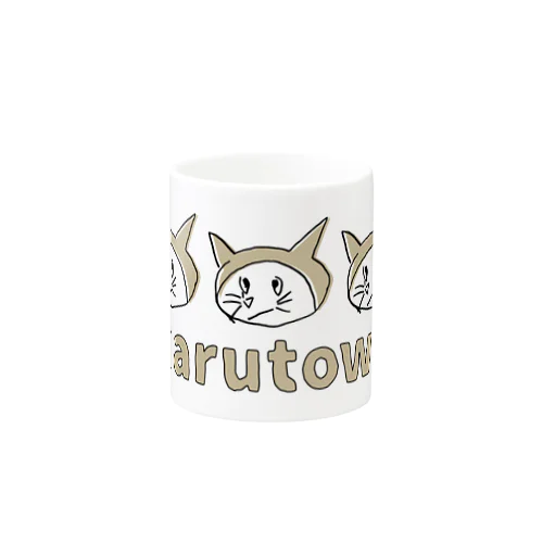 narutown  LOGO-OTONA-02 マグカップ