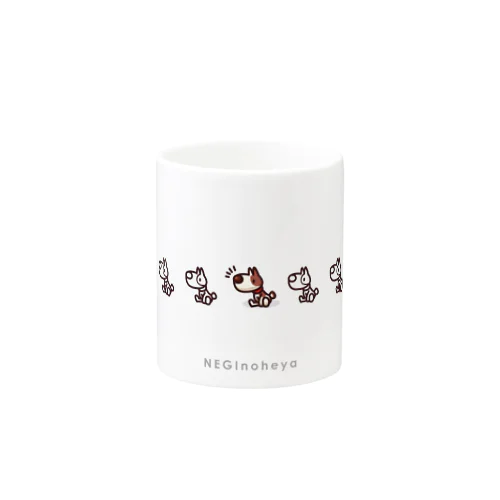 おすわりトトくん Mug