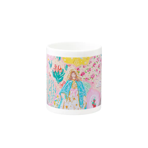 パッチワークのvirgin mary Mug