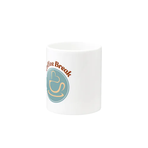 「coffee break 」ワンポイントTシャツ Mug