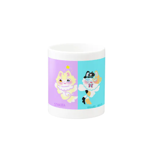 スタキラ&よだれねこマグカップ Mug