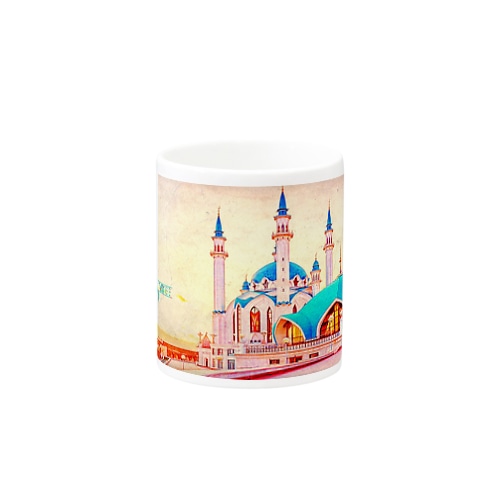 机上のカザン観光 Mug