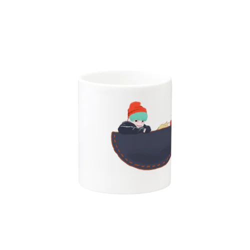 みどりのかみの男の子 Mug