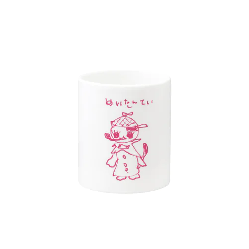 めいたんていねこみちゃん Mug