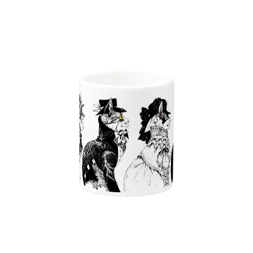 パリ猫マグカップ Mug