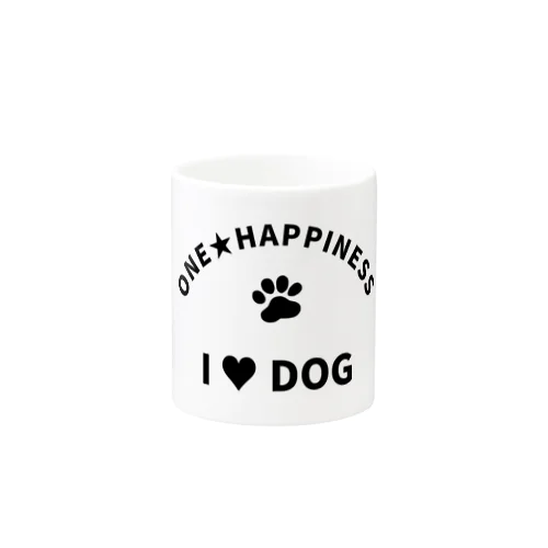 I LOVE DOG　ONEHAPPINESS マグカップ