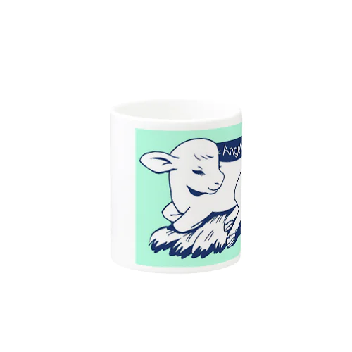 Angelic Calf　ブルー Mug