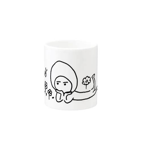 煮玉子かんがえ中 Mug