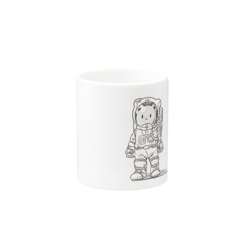 くまの宇宙飛行士 Mug