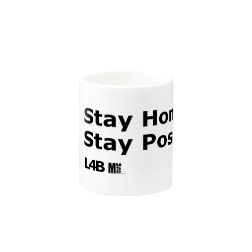 #StayHome #L4BOnline Mug