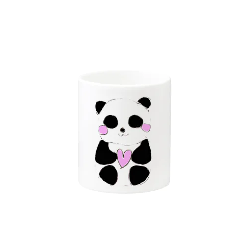 Panda with love  マグカップ