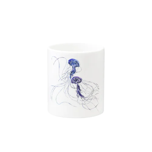 maoko's クラゲーBlue＆purple Mug