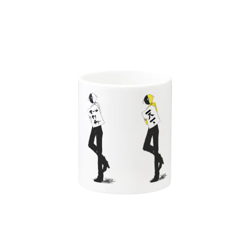 ペタペタマン Mug