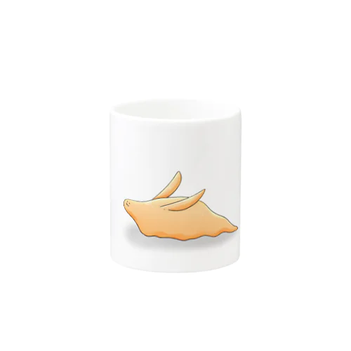 顔を伸ばすウサウミウシ Mug