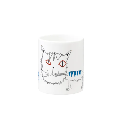 たまご人間ねこマグ Mug