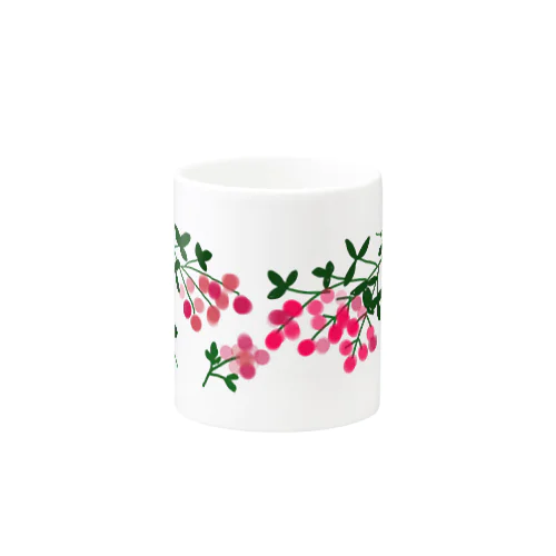 ボタニカル ベリーの花 増量版 Mug