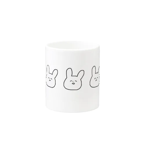 何も考えていないうさぎたち Mug