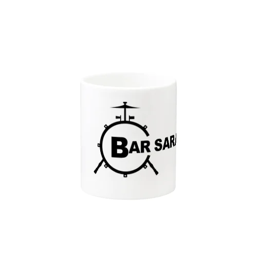 BAR-SARAKA 黒ロゴグッズ Mug