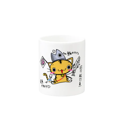 武者ねこ Mug