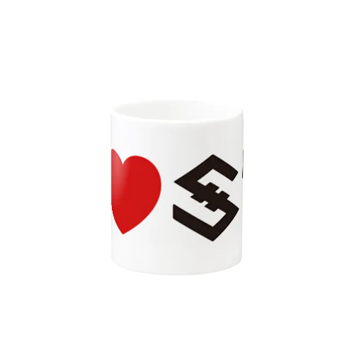 I love IOST（横型） Mug