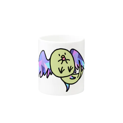 幻獣エマムージ(ドット風) マグカップ