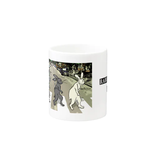 RABBY ROAD 黒ロゴ Mug