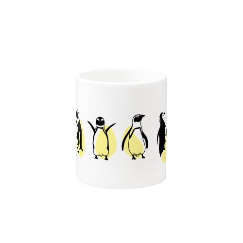 Cape Penguins Yellow Mug