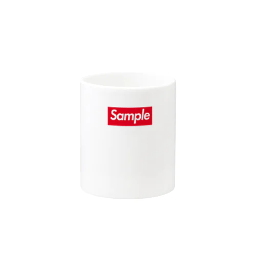 Sample -Red Box Logo- Mug