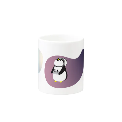 ペンギンとドローン マグカップ
