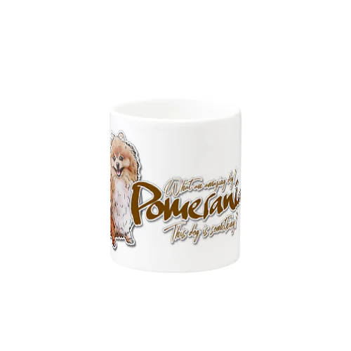 ポメラニアン イラストプリント Mug