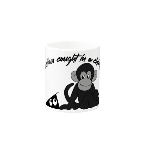 チンパンジーに捕まったスリスリくん Mug