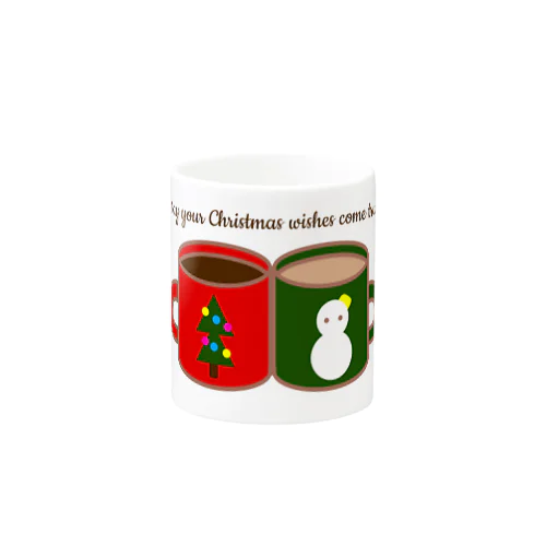 クリスマスペアカップ。 Mug