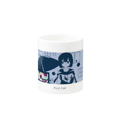 Pixel Rain マグカップ Mug