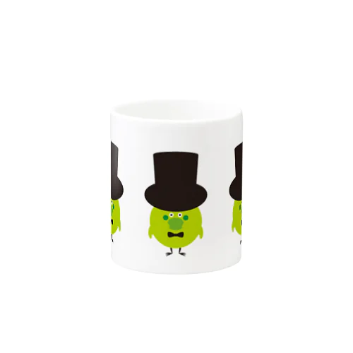 three green birds Mug