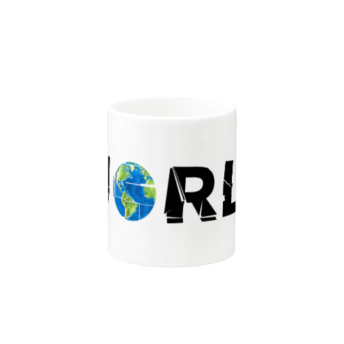 WORLD(英字＋１シリーズ) Mug