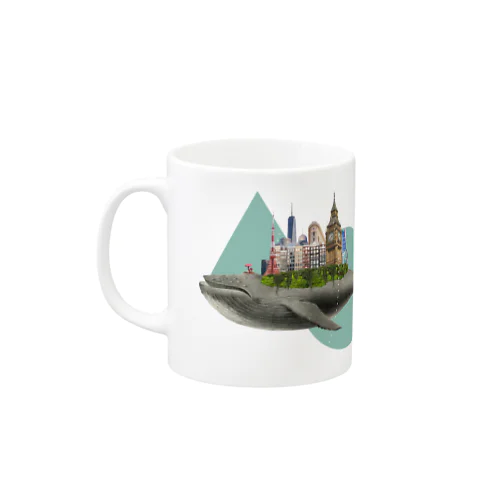 whale city Mug