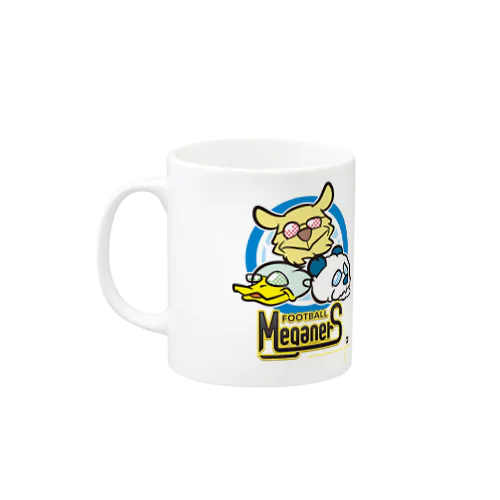 【マスコット風】蹴球メガネーズ【デザイナーズ】 Mug