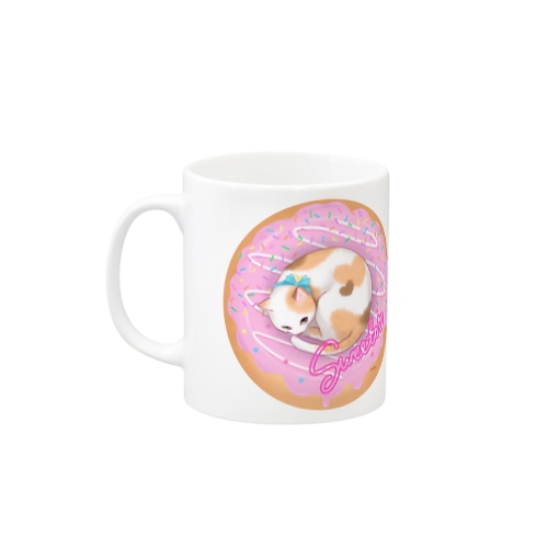 ネコとドーナツ Mug