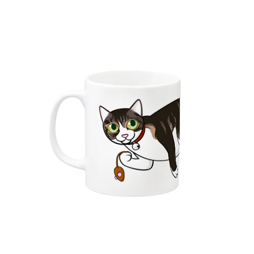 そこそこリアルねこ くつろぐにゃん03 Mug