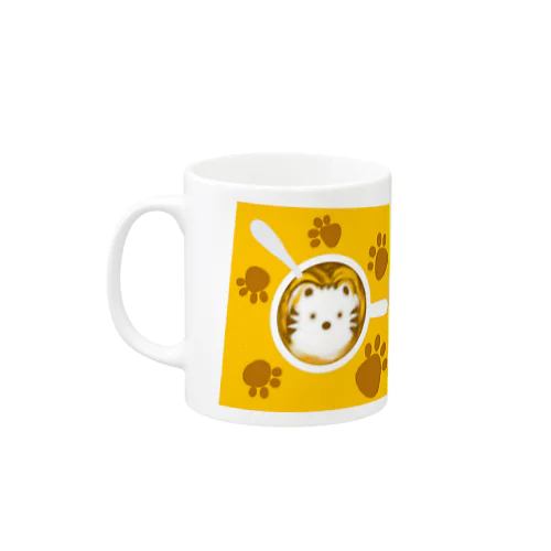 コーヒーアート·猫 Mug