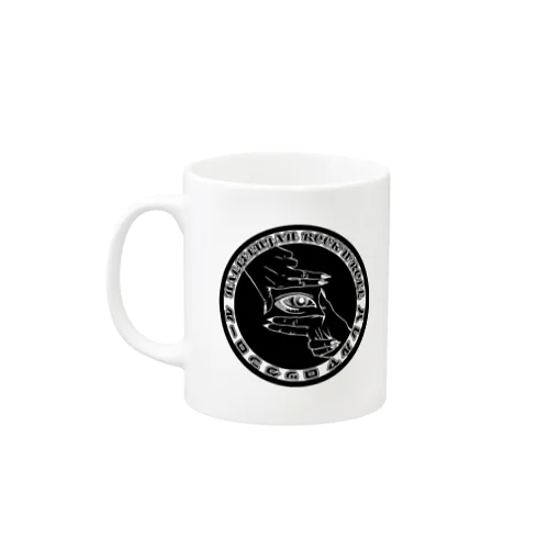 ハレロクサークルアイマグ Mug