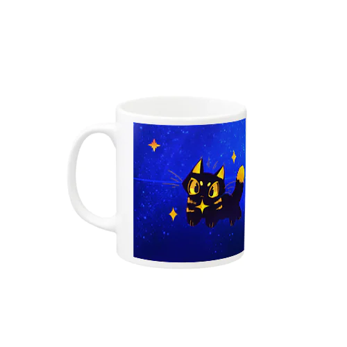 凍星の星猫 Mug