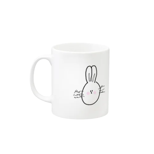 ウェーブしちゃうラビット Mug