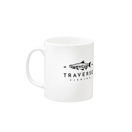 TRAVERSE_FISING_NEW_LOGO マグカップ