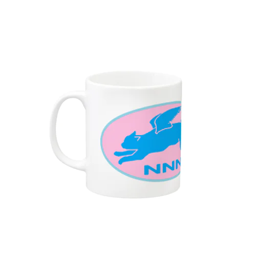 NNN（ねこねこネットワーク）ロゴっぽ。みずいろ Mug