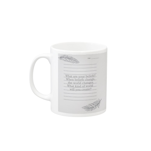 信念 Mug