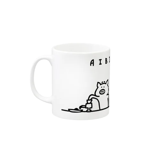 合い挽き肉（豚・牛） Mug