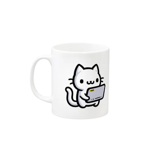 業務用端末猫 Mug