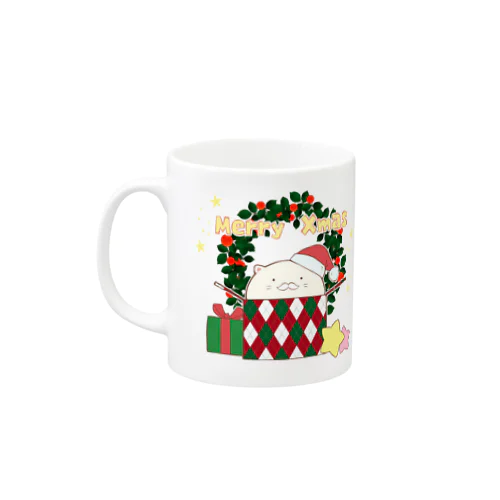 もちもちねこふく〈クリスマス〉 Mug